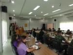 รับฟังการกล่าวบรรยายให้ความรู้เกี่ยวกับอำนาจหน้าที่ของ อบต. โดย ท่านหัวหน้าสำนักงานปลัดฯ