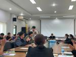 การประชุมพนักงานองค์การบริหารส่วนตำบลเขาพระ ประจำเดือนกรกฏาค